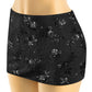 Low Waisted Embellished Mini Skirt