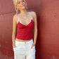 Honey Polka Dot Cami