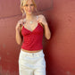 Honey Polka Dot Cami