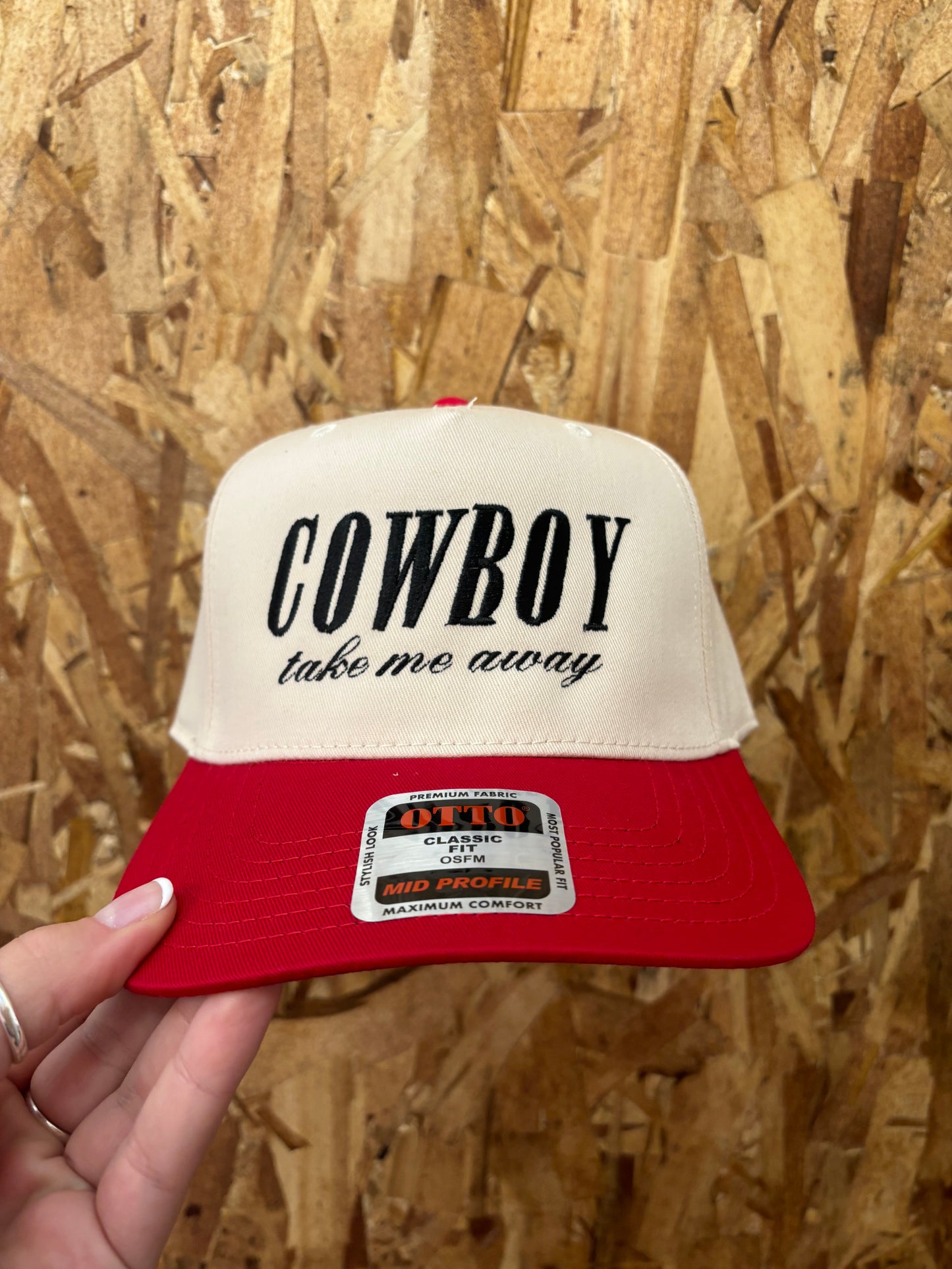 Cowboy Take Me Away- Red and Tan