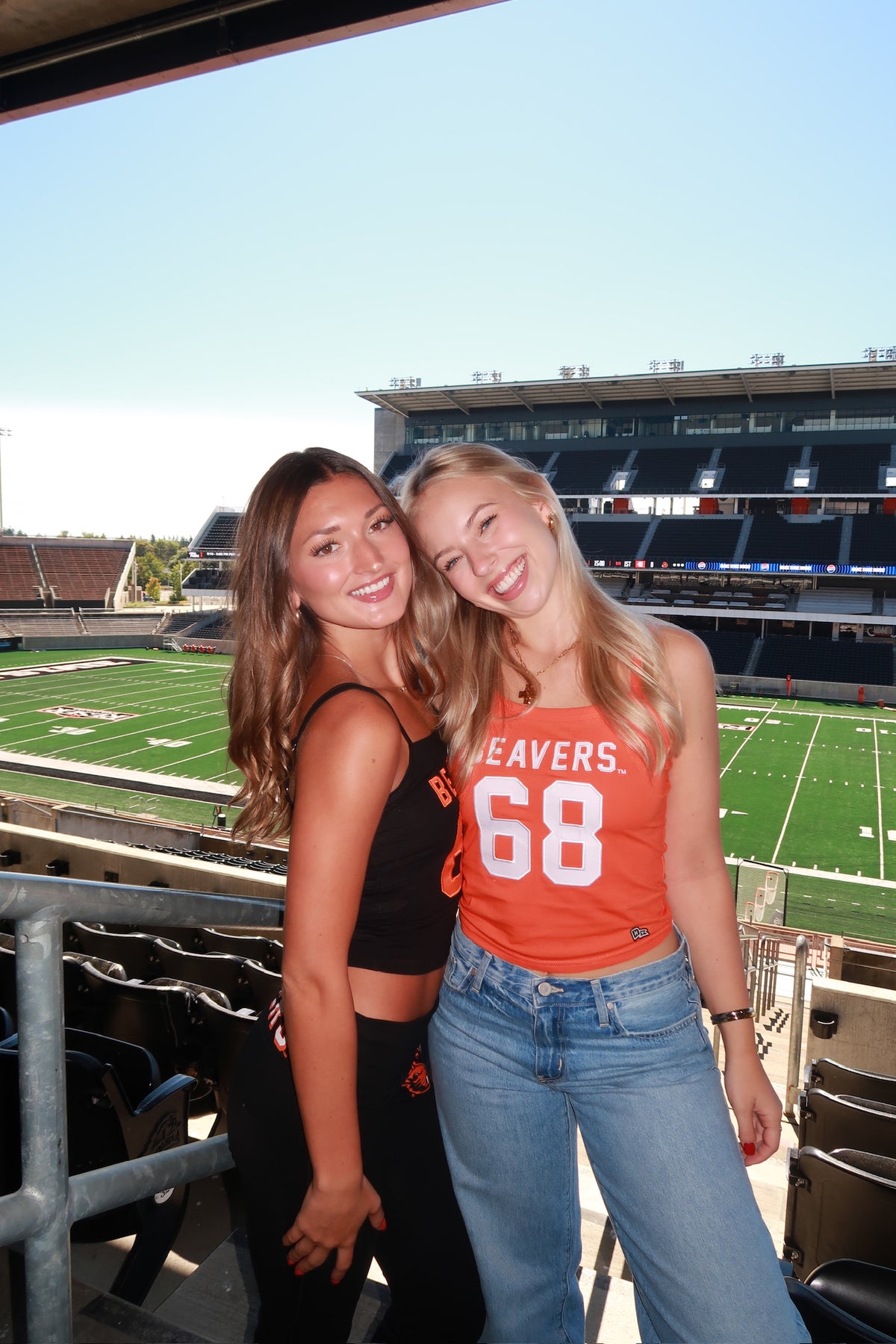 Oregon State Playmaker Tank- Orange