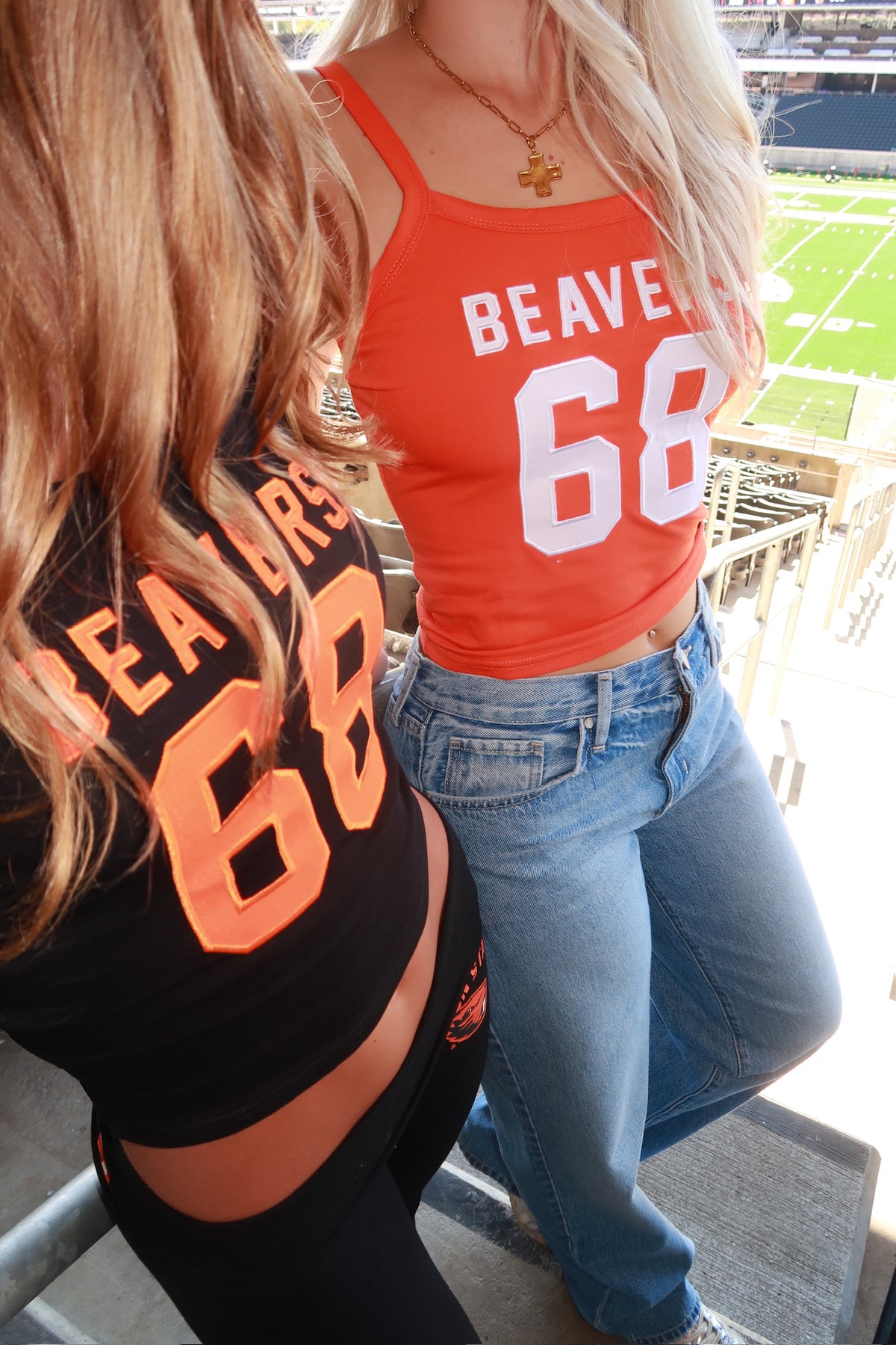 Oregon State Playmaker Tank- Orange