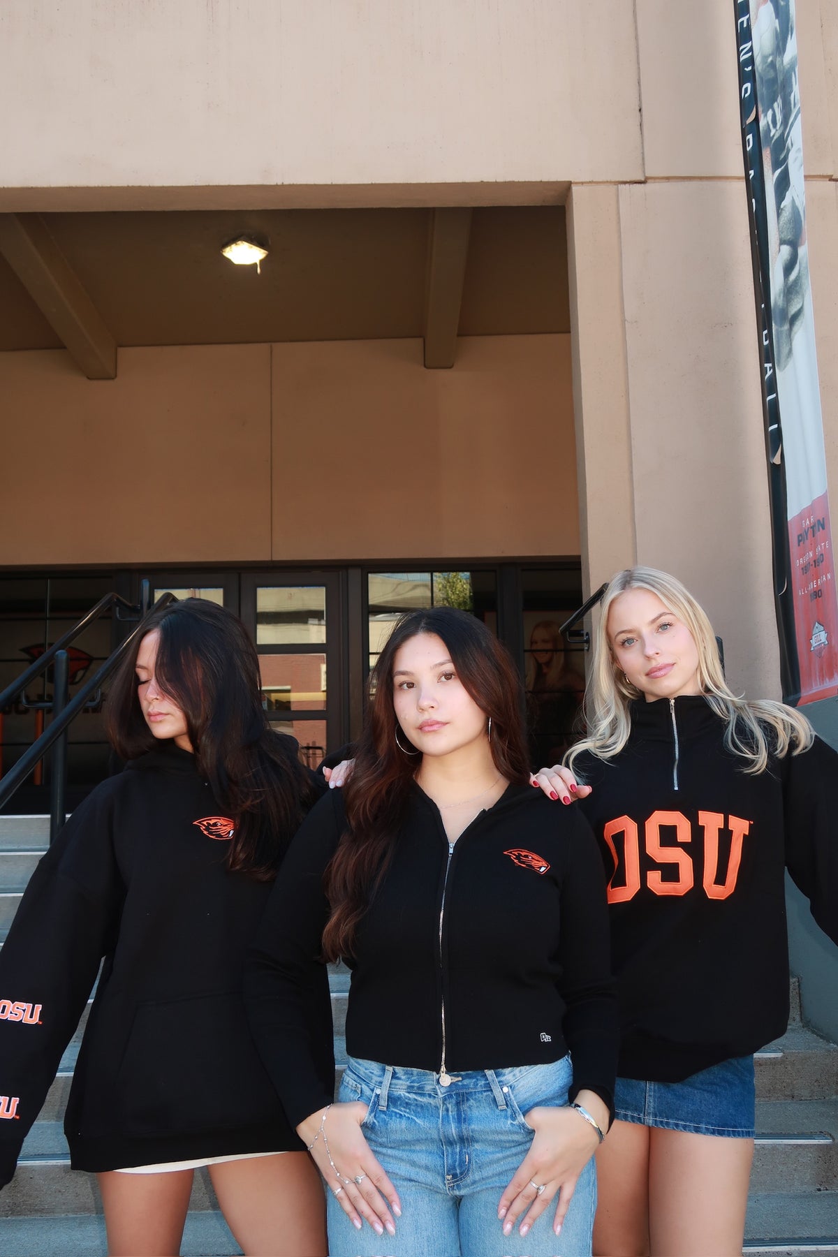 Oregon State Knit Zip Up