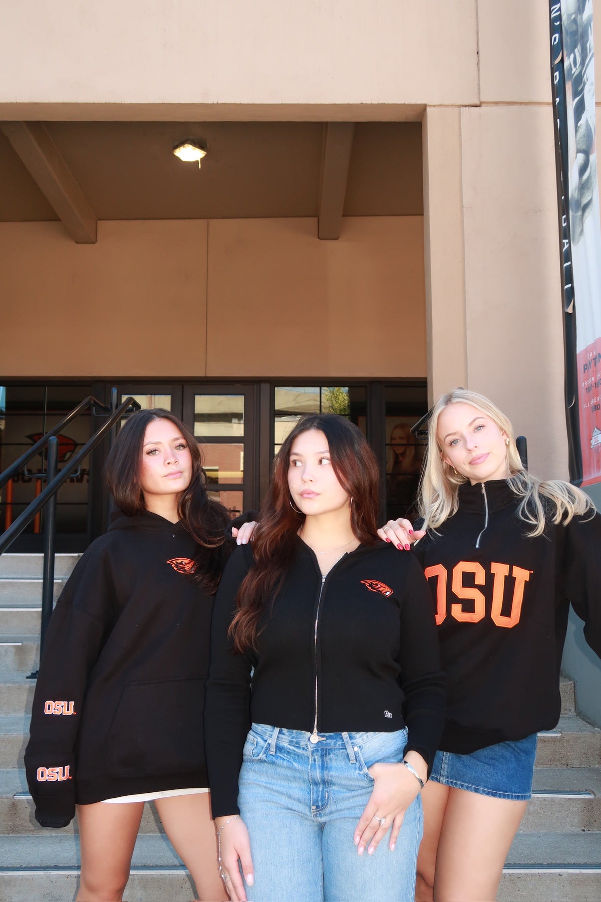 Oregon State Knit Zip Up