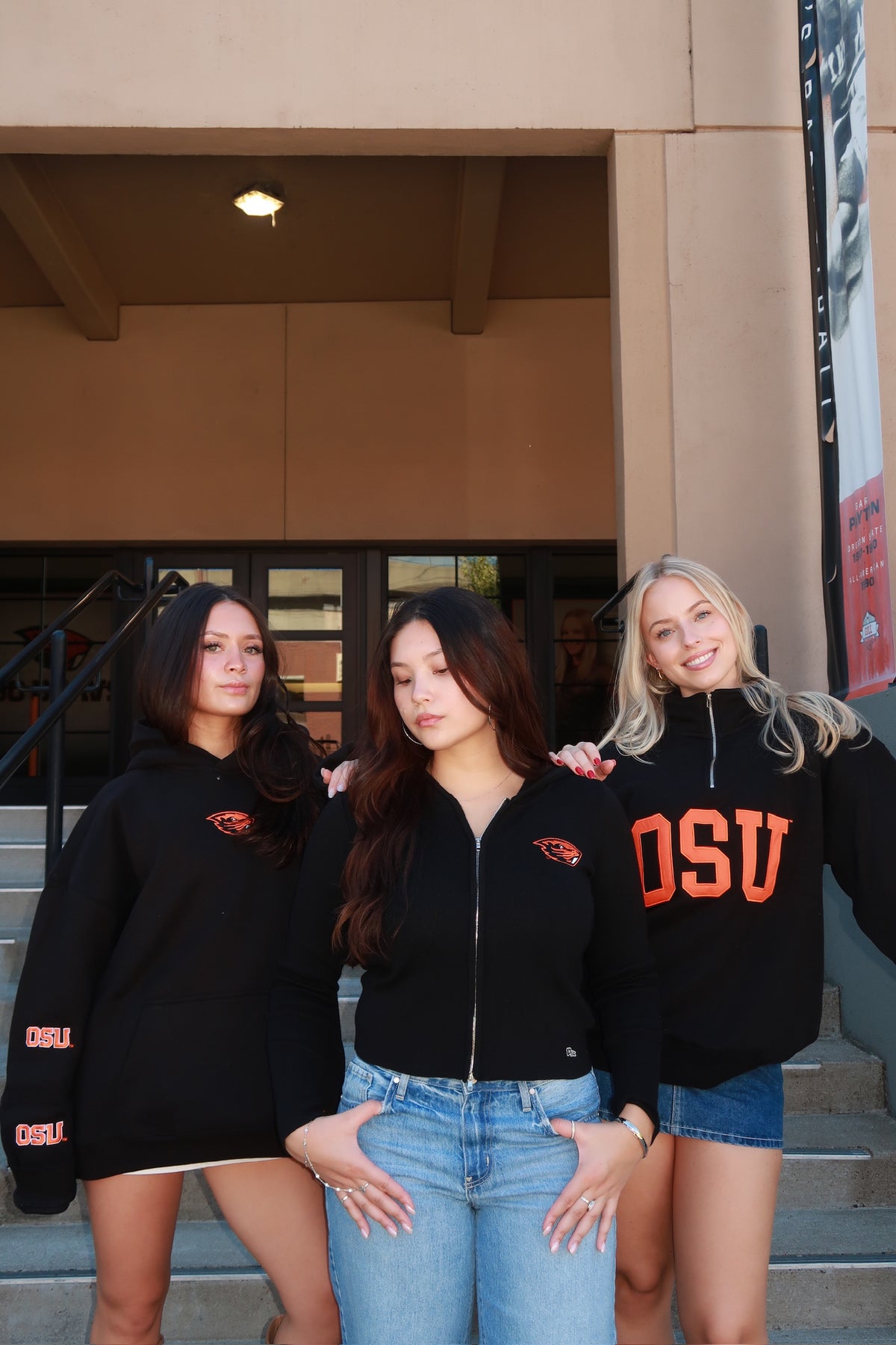 Oregon State Knit Zip Up