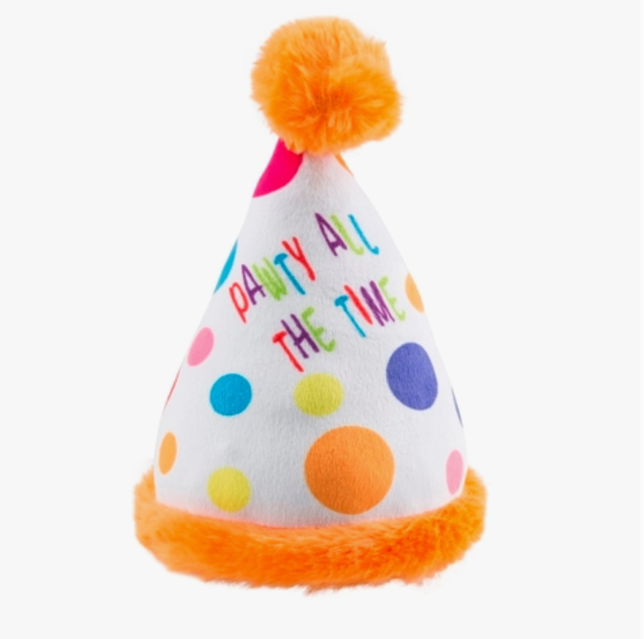 Happy Birthday Pawty Hat Dog Toy