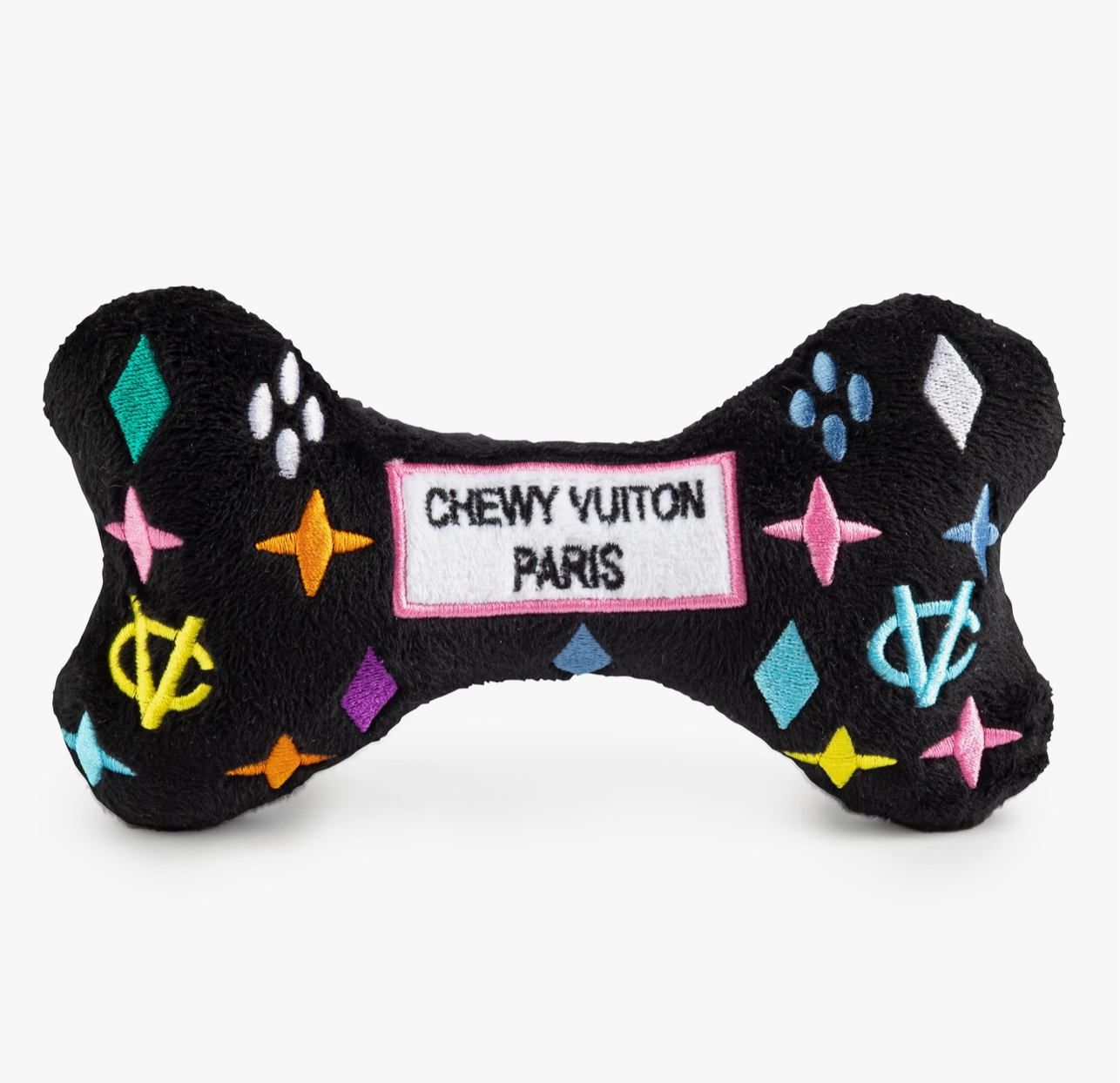 Chewy Vuiton Bones Sampler Dog Toy