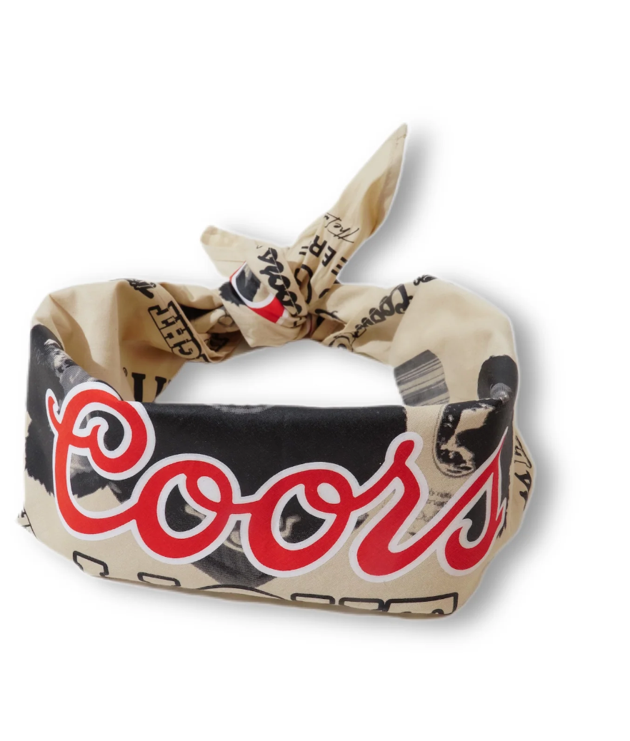 Coors Ahroooo Bandana - Vintage Khaki