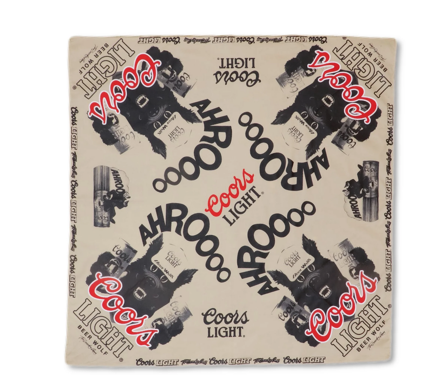 Coors Ahroooo Bandana - Vintage Khaki