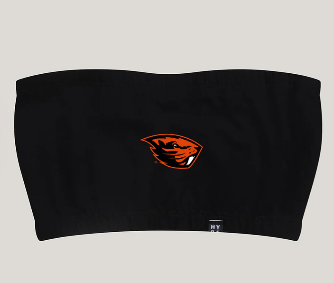 Oregon State Bandeau Top-Black