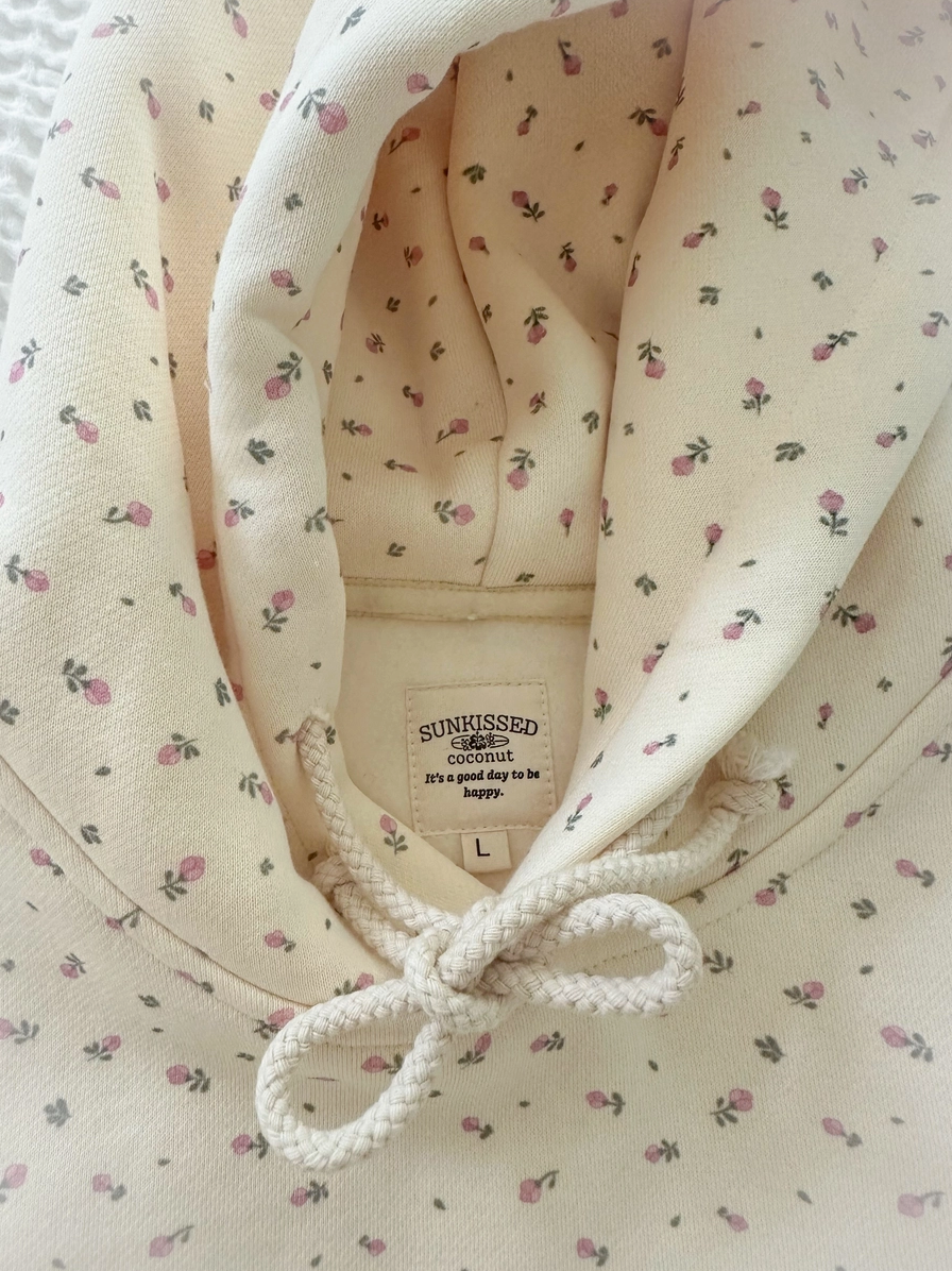 Floral Oversized Hoodie