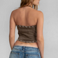 Denim Wash Chain Corset