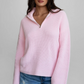 Quarter Zip-Up Sweater