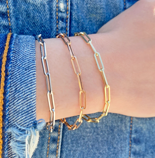 Paper Clip Bracelet