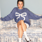 Midnight Bow Sweater