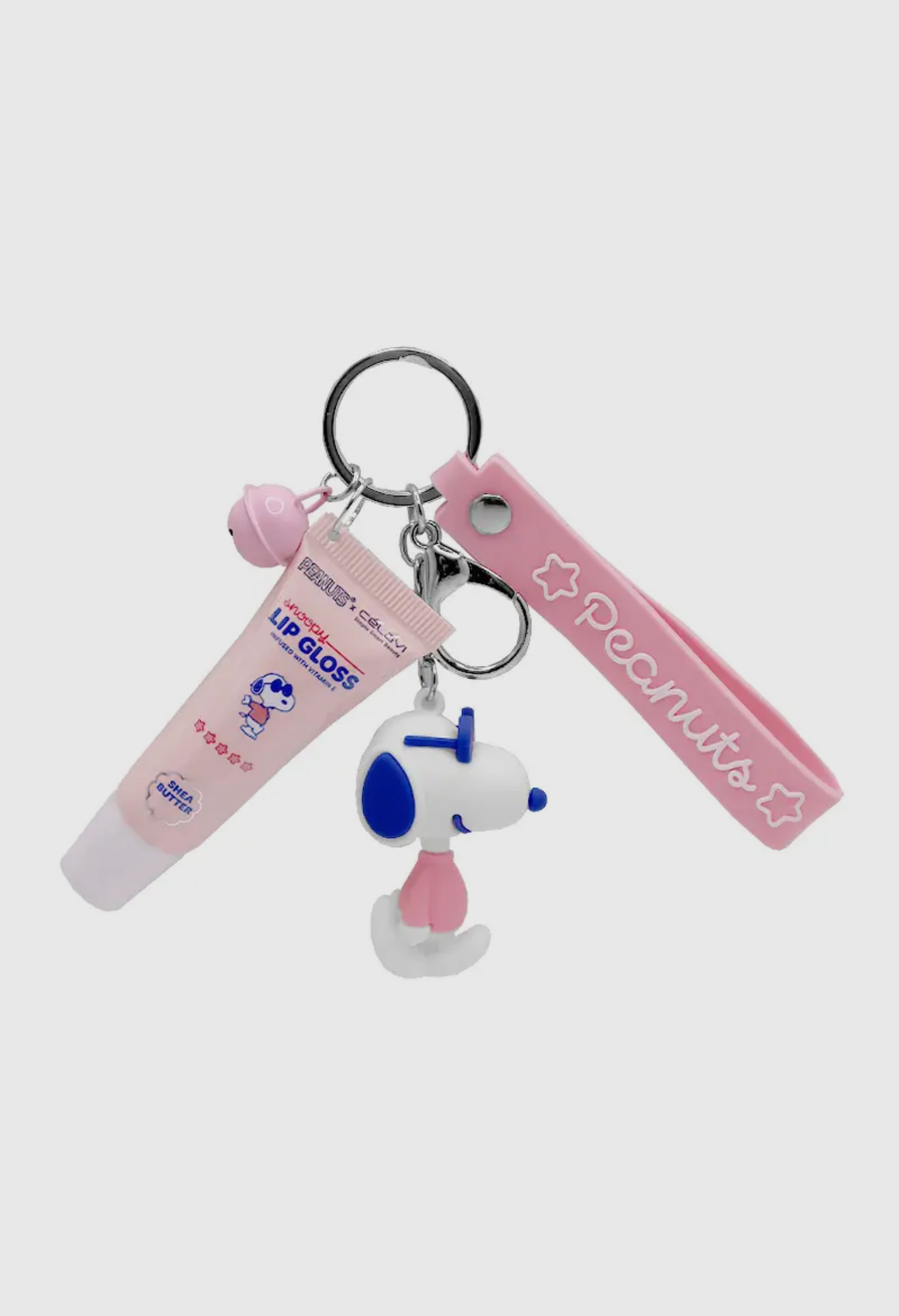 Peanuts Snoopy Lip Gloss & Keychain Charms