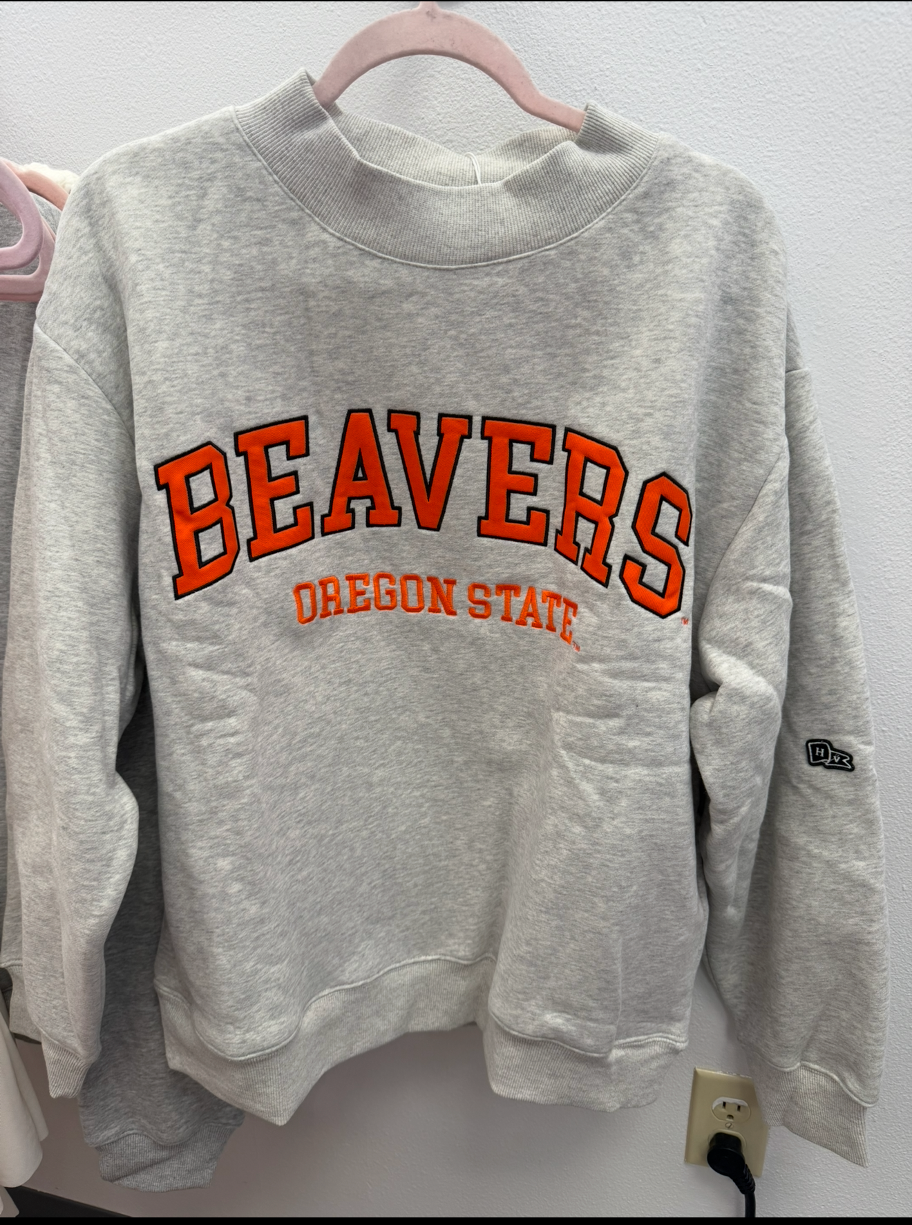 Oregon State Mock Neck Crew