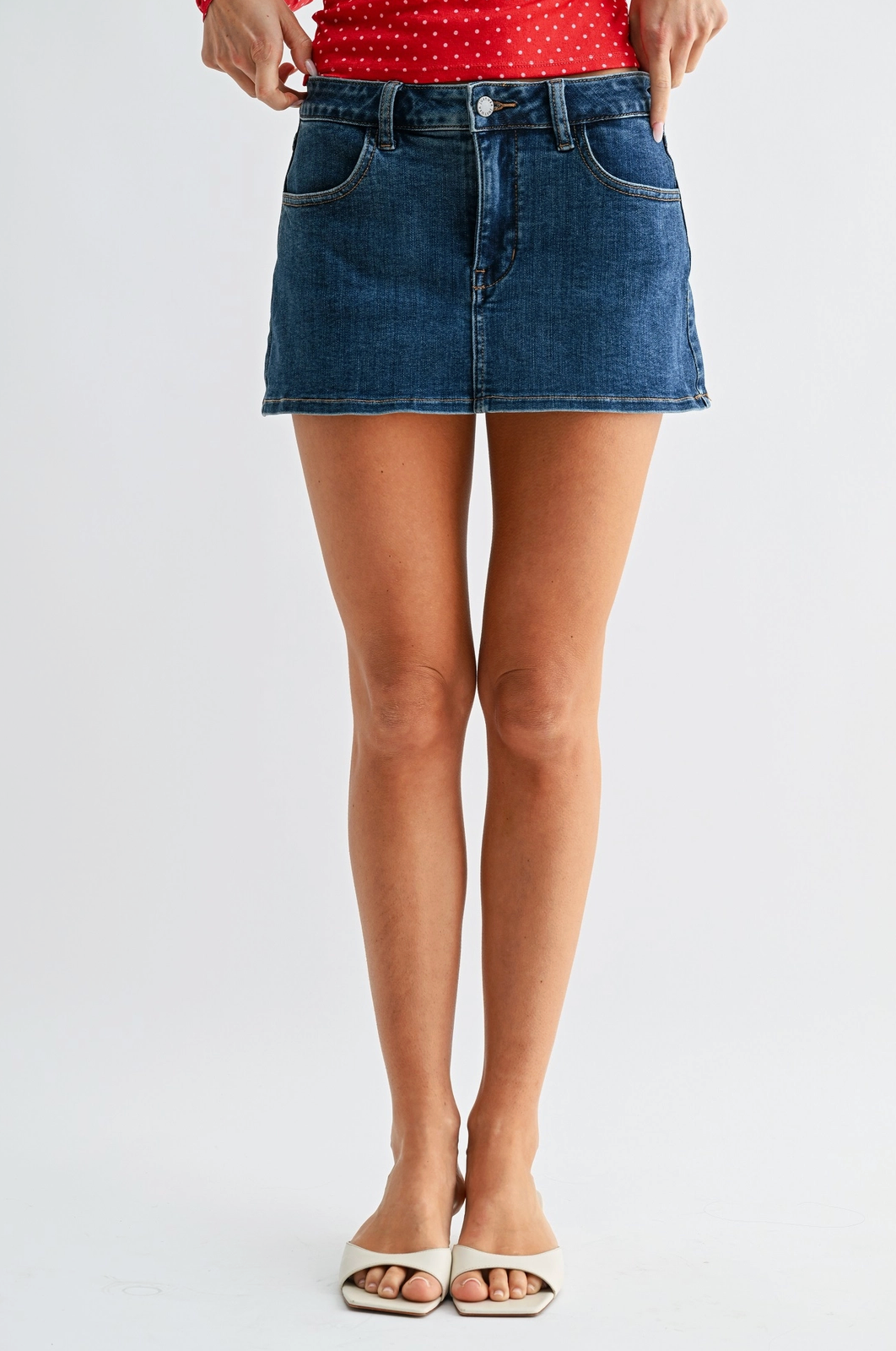 Classic Denim Skort