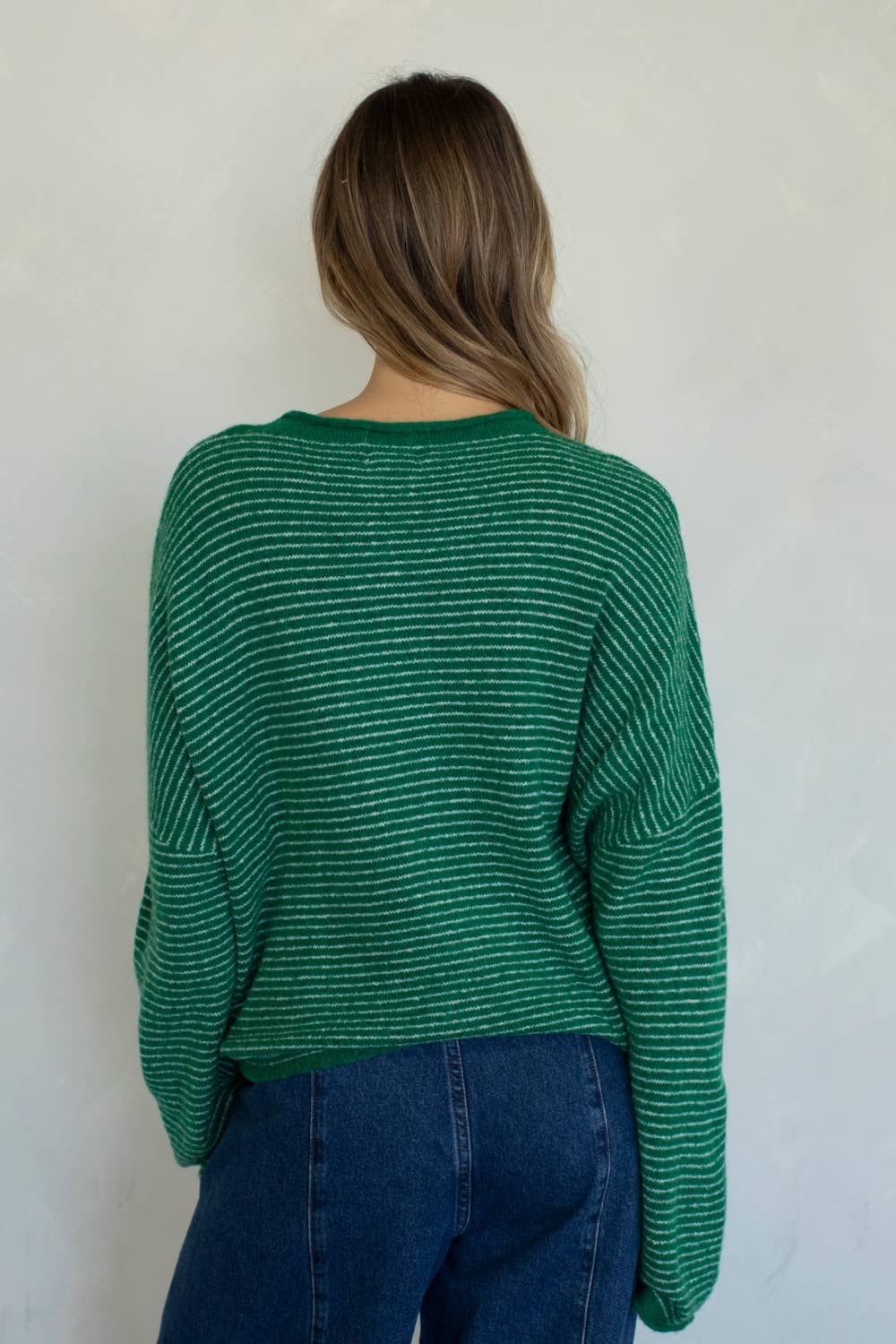 Piper Cardigan - Pin Striped