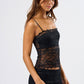 Scalloped Edge Lace Tank Top