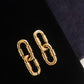 Rêve 18K Gold Non-Tarnish Small Link Earrings