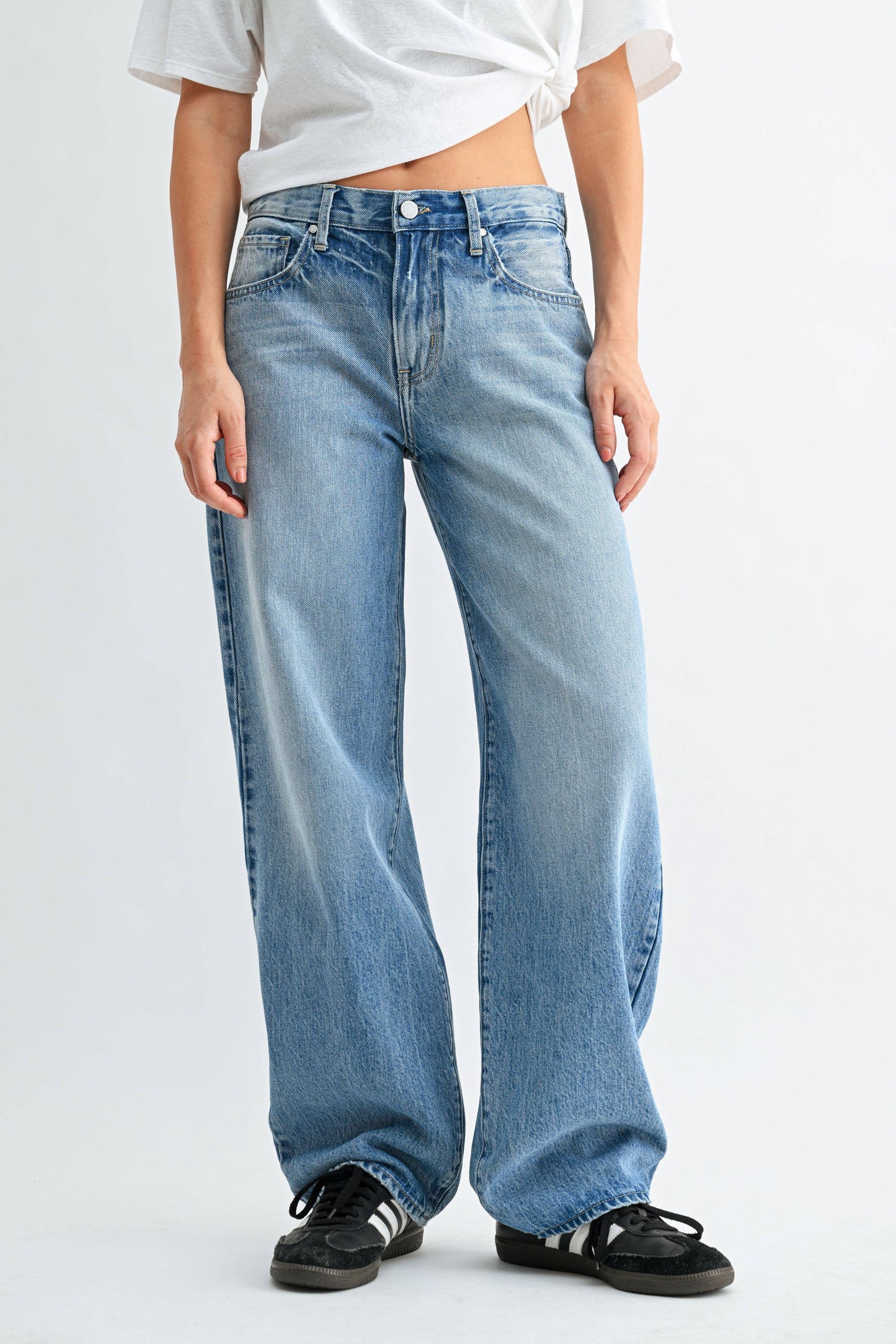 Baggy Dad Jean - LIGHT DENIM