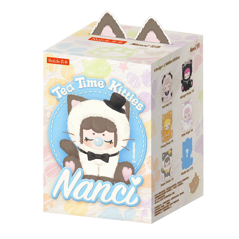 MNDXX Rolife Nanci Tea Time Kitties Plush Blind Box