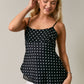 Polka Dot Asymmetrical Top