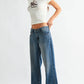 Baggy Straight Leg- MEDIUM DENIM