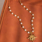 Kalani 18K Gold Non-Tarnish Sun Beaded Necklace