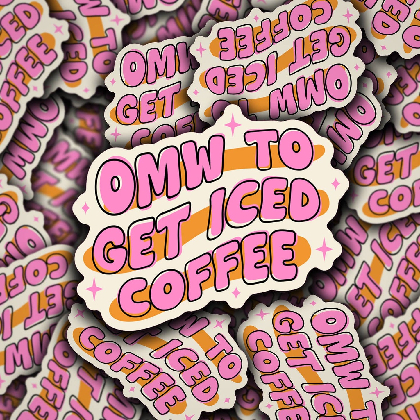 Iced Coffee Sticker