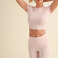 Soft Knit Jersey Crewneck Tee