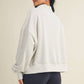 Salty Stars Oversized Mock Neck Sweatshirt