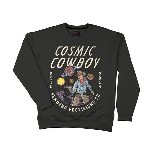 Cosmic Cowboy Sweatshirt: Large