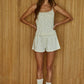 Knit Cotton Jersey Floral Shorts