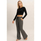 Striped essential pants