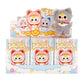 Baby Three Billionaire Cat Plush Keychain Blind Box