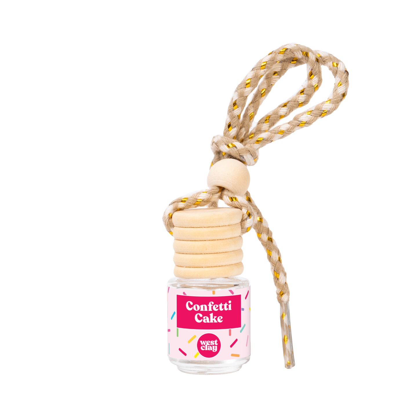 Confetti Cake Car Air Freshener - Hanging Diffuser