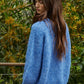 Cobalt Blue Sweater Cardigan