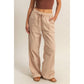 Casual Drawstring Straight Leg Pants