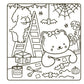 Sweet & Scary: Halloween Coloring Book