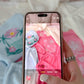 Hibiscus Pink Tropical Embroider Sweatshirt