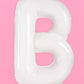 White Jumbo BRIDE Balloons 40 Inch | Bridal Shower Bach