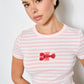 Lobster Beaded Tee