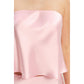 Satin Strapless Tube Top