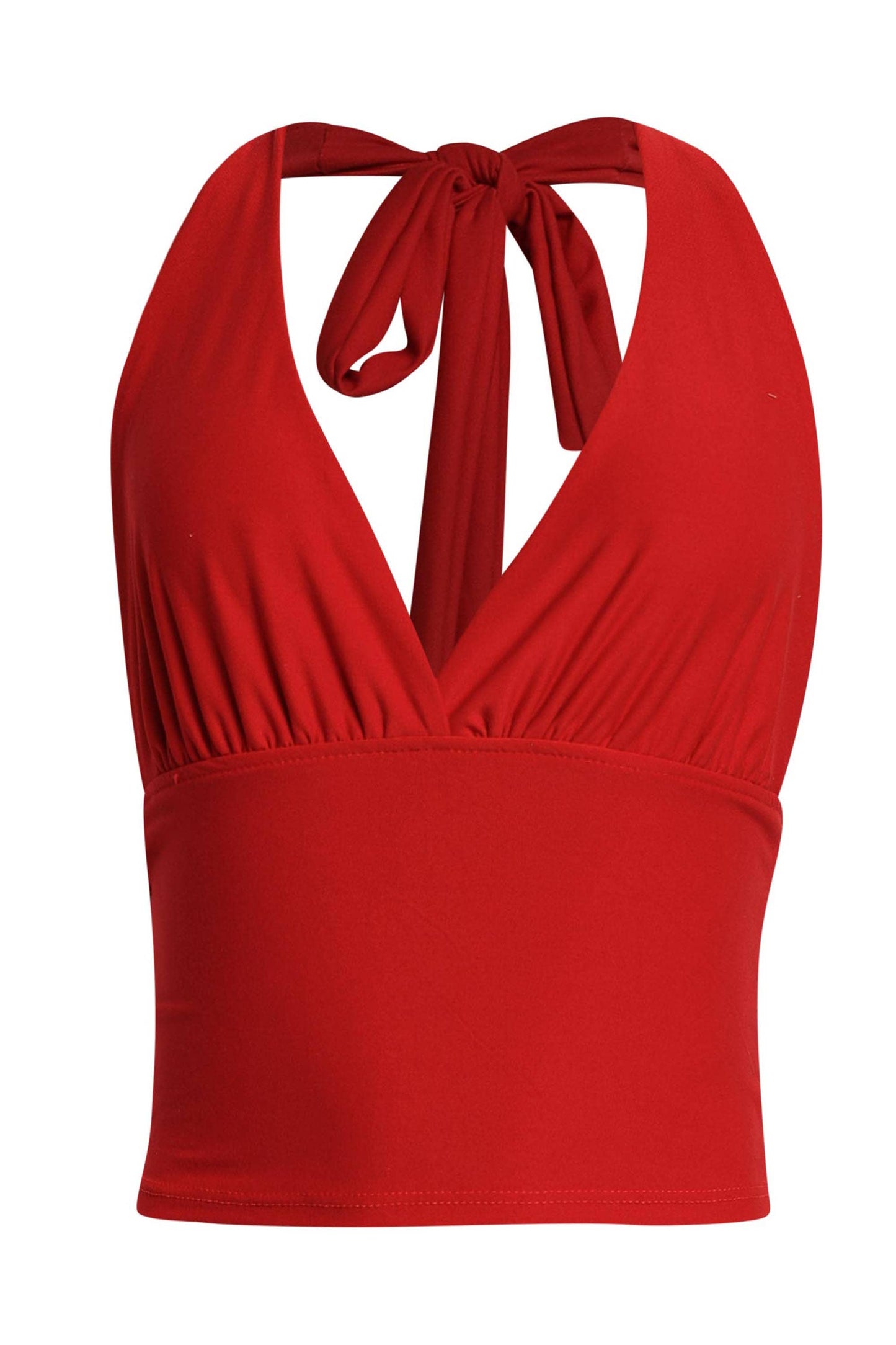 Halter Tie-Back Top