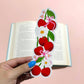 Cherries Die Cut Bookmark