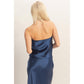 Satin Strapless Tube Top