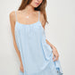Sky Blue Mini Dress