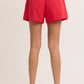 High Waisted Boxy Bow Shorts